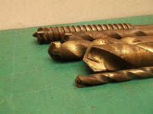 lot of 5 masonry /auger bits