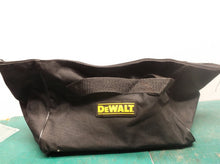 DEWALT 10" X 8" X 7" Small Black Contractor Tool Bag Carrying Tote #N379882