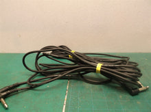 (2) 15' 1/4" mono to 1/4" mono right angle cables