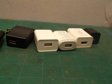 (10) assorted usb wall adapters
