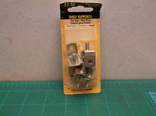8 Pcs #68864 House Mate L Shaped Shelf Supports Clips 3/8" Angle Nickel Cabinet