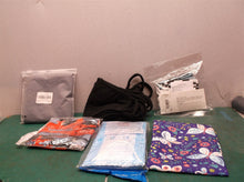 assorted lot of face coverings