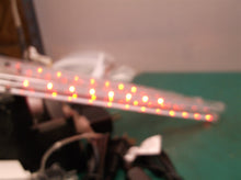 led meteor lights Red