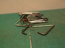 lot of assorted hex keys
