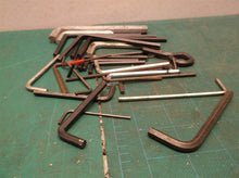 lot of assorted hex keys