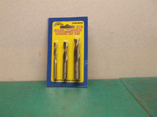 Drill Master 3Piece Spiral Mortising Router Bit Set