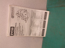 manual only for a RYOBI ONE+ 18V 6 1/2" Cordless Circular Saw P507