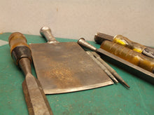 Lot of 6 chisels