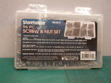 Storehouse Stainless Steel Screw and Nut Set, 96 Piece