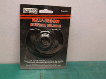 Chicago Electric 3-1/2 in. High Carbon Steel Multi-Tool Half-Moon Blade for Osci
