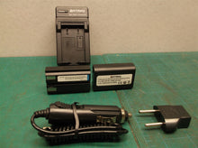 Batmax 2Pcs 1400mAh EN-EL1 Battery + Charger Kits for Nikon EN-EL1 Coolpix 4300