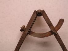 vintage tempered marking compass