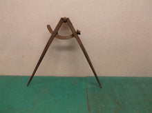 vintage tempered marking compass