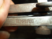 vintage tempered marking compass