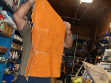 38x24 leather apron no straps