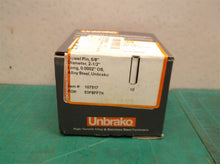 Dowel Pin, 5/8" Diameter, 2-1/2" Long, 0.0002" OS, Alloy Steel Unbrako Part No.