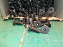 (100) 107136 3/8"-16 UNC x 1", Flat Socket Head Cap Screw, Full Thread, Alloy St