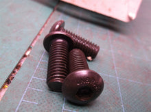(100) 108213 3/8"-16 UNC x 1", Button Socket Head Cap Screw, Full Thread, Alloy