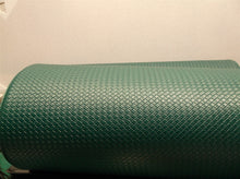 17x29 & 17x60 Padded floor Mat and Runner Green Thatch Pattern