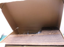 corner floating shelf rustic brown