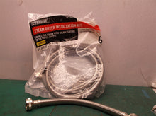 Everbilt 3/4 in FHT x 3/4 in FHT x 72 in Braided Stainless Steam Dryer Install