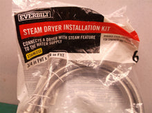 Everbilt 3/4 in FHT x 3/4 in FHT x 72 in Braided Stainless Steam Dryer Install