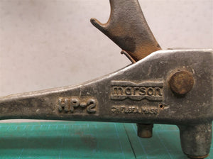 Marson Blue Point HP-2 Rivet Gun missing 2 tips