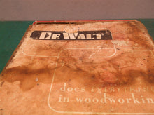 Vintage Dewalt 5/8 Arbor #6025 / 8" Dado Side Blades only