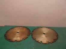 Vintage Dewalt 5/8 Arbor #6025 / 8" Dado Side Blades only