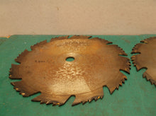 Vintage Dewalt 5/8 Arbor #6025 / 8" Dado Side Blades only