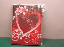 Case Red Peach Flowers Heart Fits iPad air 3 2019