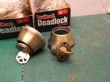 set of 3 Kwikset deadbolts keyed alike 2 complete & 1 for parts 2 sets of keys