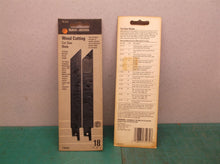 4 Black and Decker 75-272 6" 18tpi Wood Cutting Reciprocating Blade 2 Per Card
