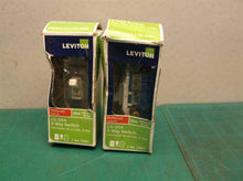 (2) Leviton 15/20Amp, 3 way switch, white