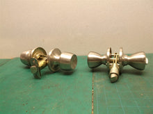 Lot of 2 interior door knobs no hardware