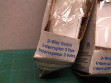 (3) Leviton Decora 15 Amp 3-Way Switch, White