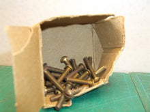 (27) #10-24 x 1" Brass Slotted Round Head Machine Screw