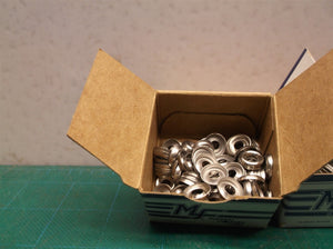 #6 Finishing 100, #8 Flat 65, #10 Fin 80 Flat 40 Washer assortment Stainless