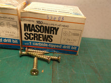 117- 1/4" X 1-1/4" 62 &1-3/4" 55 Hex Washer Head Masonry Concrete Screw Anchor Z