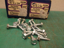 (162) #10-16 x 3/4" Hex Washer Head Self Drilling Metal Screw Zinc Plated