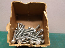 (39) #12-24x2" Round Head Slotted Machine Screws w Nuts Steel Zinc Plated