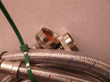 set of 2 right angled washing machine hoses