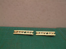 (2) Vintage Gold Tone 1.5" Mary Kay Pins ds1