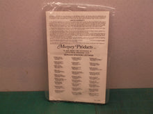 Manuals only for The Contemporary oven by munsey ds1