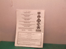 Manual only for a craftsman 1/2 hp garage door opener 139.53662srt1 139.53670srt