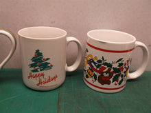 Lot of 3 holiday themed coffee cups ds1