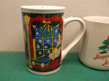 Lot of 3 holiday themed coffee cups ds1
