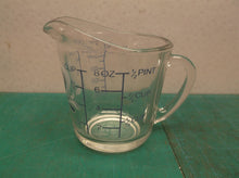 Anchor Hocking Corelle Blue Hearts Measuring Cup, Glass, Corning ds1