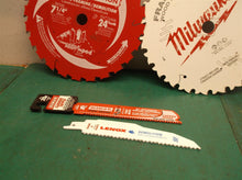 Lot of 4 saw blades