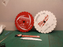 Lot of 4 saw blades